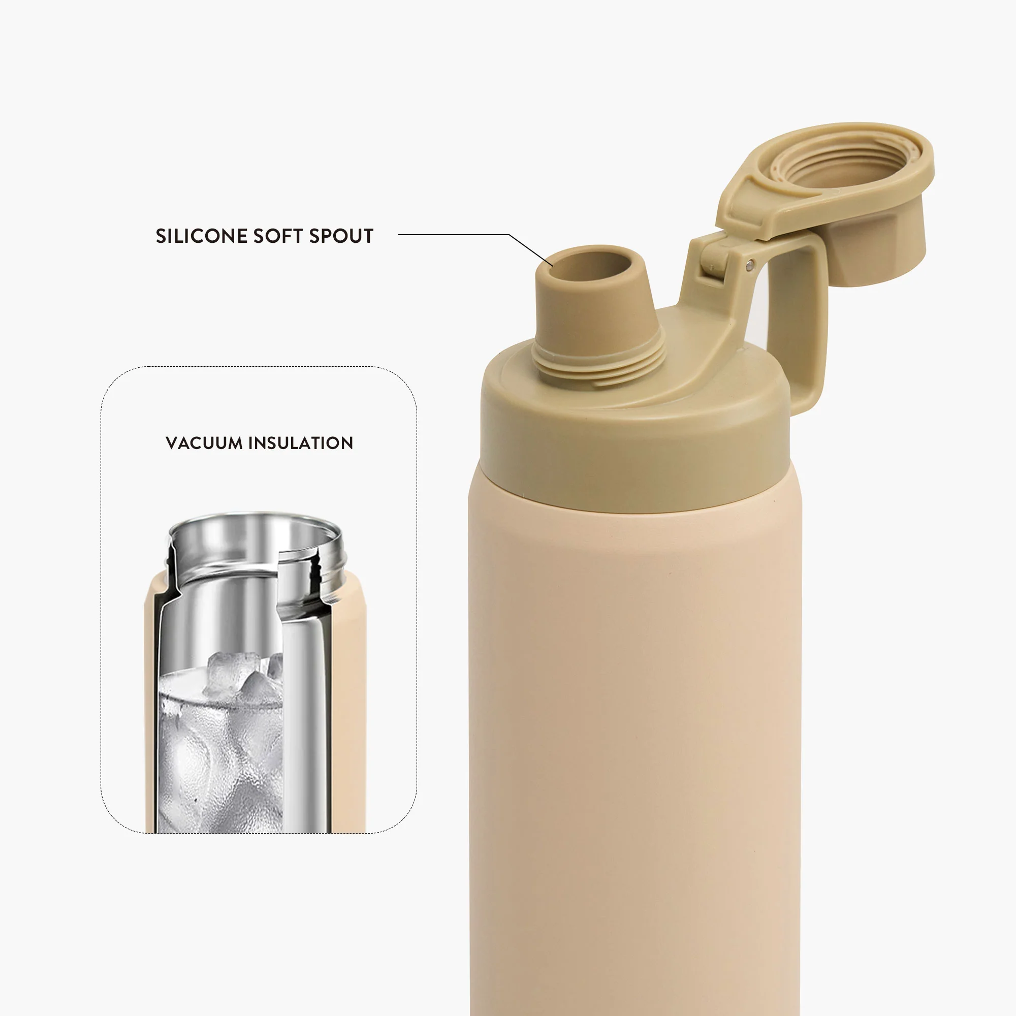 FIZZ HAZE Sports Bottle with Soft Spout - Image 37