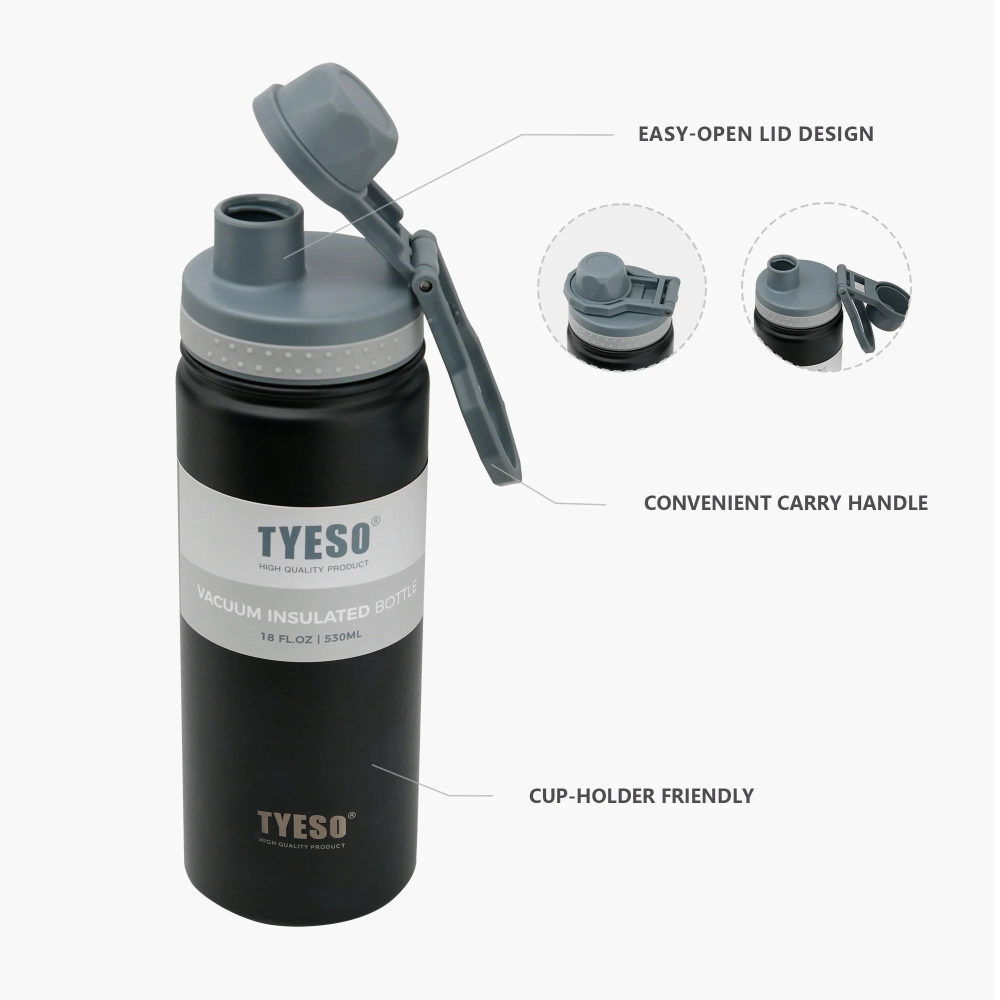 REVIVE Sports Bottle with Foldable Handle - Image 7