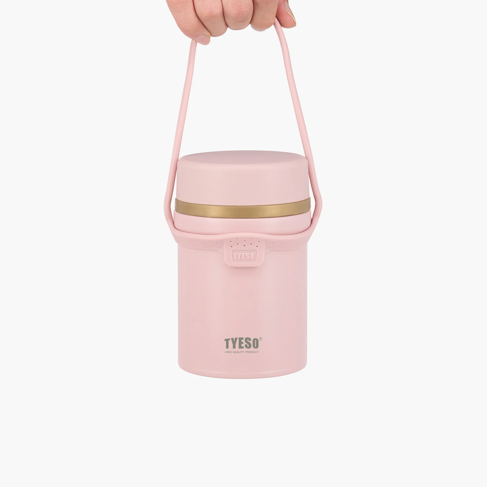 Silicone Handle for Stainless Steel Portable Food Jar - Image 4