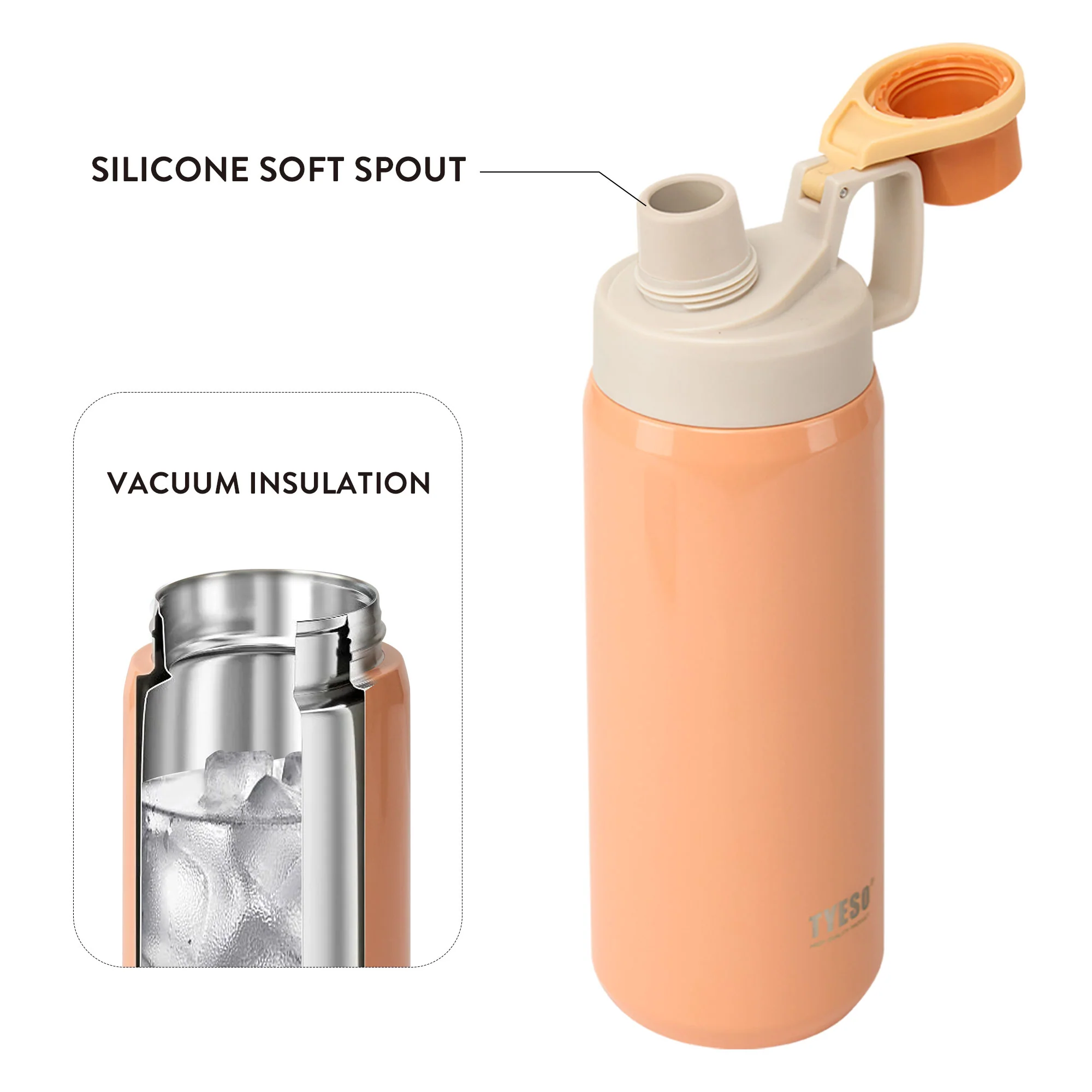 Vibrant Sports Bottle with Easy-grip Handle - Image 18